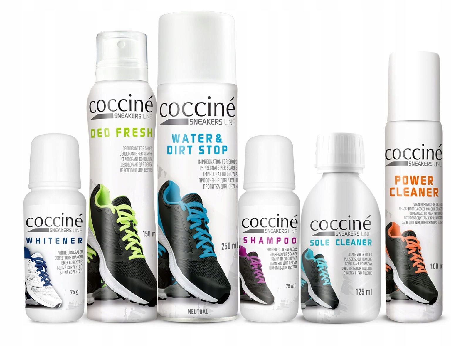 Coccine Sole Zmywacz do Białych Podeszw Sneakers 125ml - obrazek 3