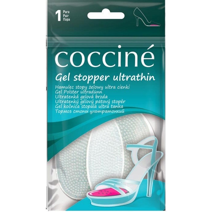 Coccine Hamulec do Stóp Wkładki Żelowe do Obuwia Ultra Cienkie