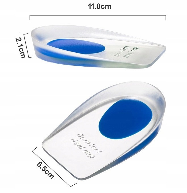 Podpiętki Silikonowe Wkładki Żelowe na Ostrogi Piętowe - obrazek 11