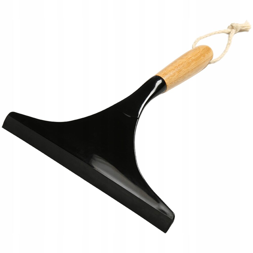 Ściągaczka Wody Pary Szyb Kabin Prysznicowych Czarna Bambus