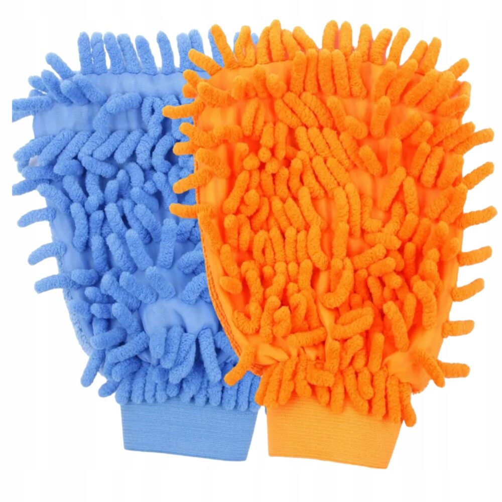 Rękawica Mikrofibra do Mycia Usuwania Kurzu