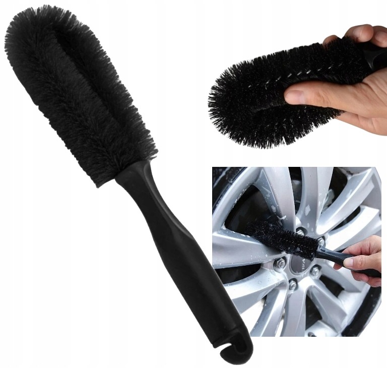 Szczotka do Mycia Czyszczenia Kół Felg Kołpaków do Auta Samochodu