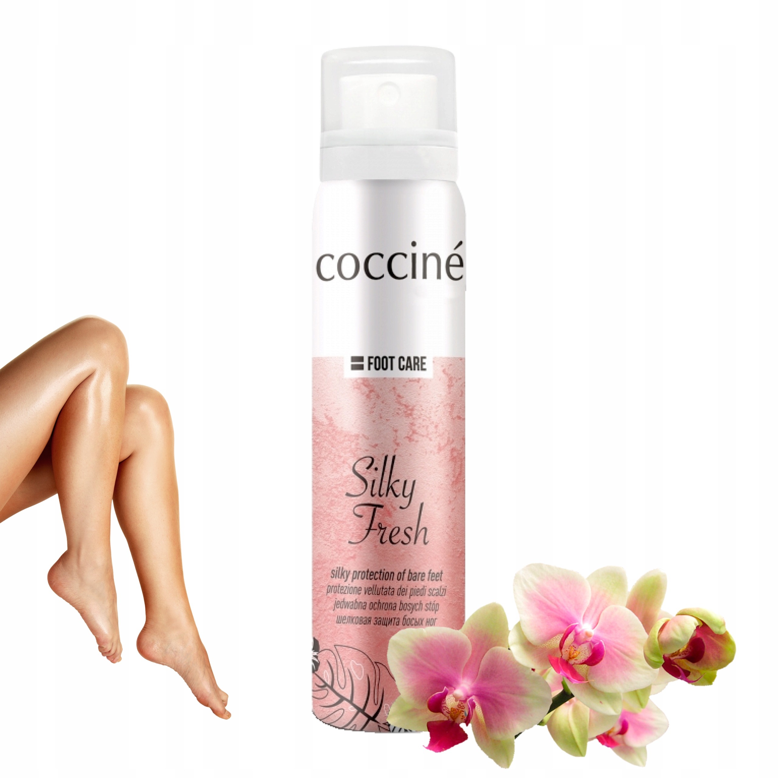 Coccine Silky Fresh Jedwab do Stóp Nawilża Łagodzi Podrażnienia