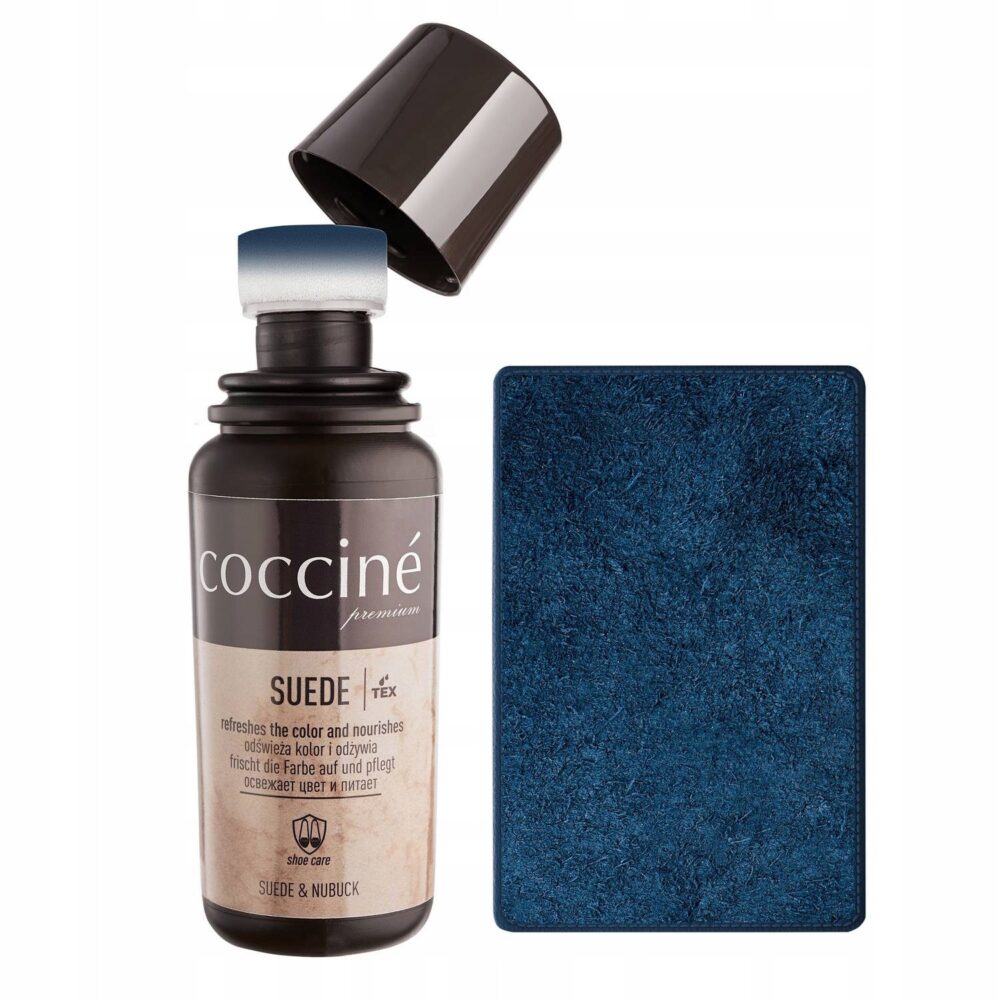 Coccine Suede Pasta Farba do Zamszu Nubuku Granat