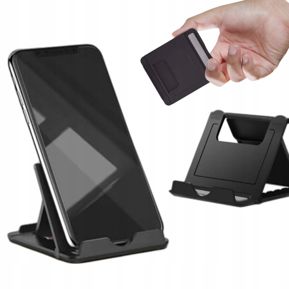 PODSTAWKA STOJAK SKŁADANY REGULOWANY NA TELEFON TABLET SLIM