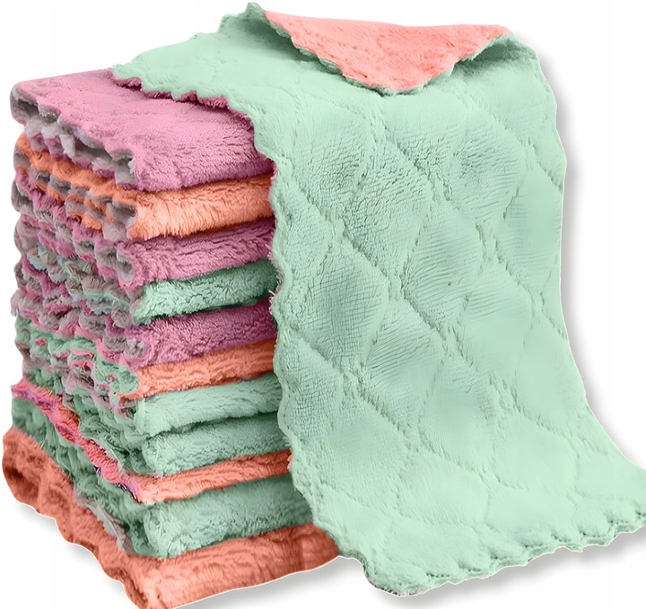 10X MIĘKKA ŚCIERKA ŚCIERECZKI DO SPRZĄTANIA UNIWERSALNE CHŁONNE